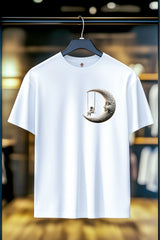 SWING ON THE MOON | %100 PAMUK HEAVY COTTON PREMIUM KALİTE T-SHIRT (Y066)