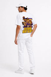 KOBE BRYANT LA LAKERS | SIRT BASKILI %100 PAMUK HEAVY COTTON PREMIUM KALİTE T-SHIRT (Y315)