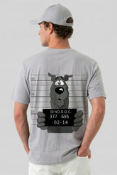 SCOOBY PRISON BREAK | SIRT BASKILI %100 PAMUK HEAVY COTTON PREMIUM KALİTE T-SHIRT (Y324)