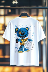 CHEERFUL CLOWN | SIRT BASKILI %100 PAMUK HEAVY COTTON PREMIUM KALİTE T-SHIRT (Y337)