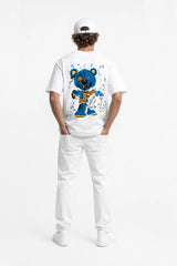 CHEERFUL CLOWN | SIRT BASKILI %100 PAMUK HEAVY COTTON PREMIUM KALİTE T-SHIRT (Y337)