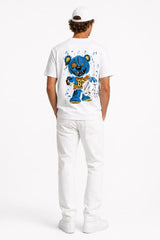 CHEERFUL CLOWN | SIRT BASKILI %100 PAMUK HEAVY COTTON PREMIUM KALİTE T-SHIRT (Y337)