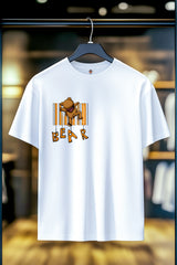 BEAR CLIMBING | SIRT BASKILI %100 PAMUK HEAVY COTTON PREMIUM KALİTE T-SHIRT (Y338)