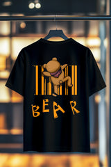 BEAR CLIMBING | SIRT BASKILI %100 PAMUK HEAVY COTTON PREMIUM KALİTE T-SHIRT (Y338)