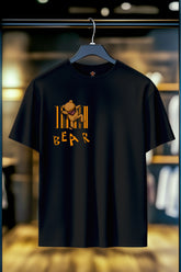 BEAR CLIMBING | SIRT BASKILI %100 PAMUK HEAVY COTTON PREMIUM KALİTE T-SHIRT (Y338)