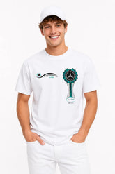 MERCEDES F1 CUP | %100 PAMUK SIRT BASKILI HEAVY COTTON PREMIUM KALİTE T-SHIRT (Y345)