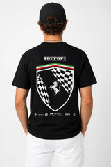 FERRARI FORMULA ONE RACING | %100 PAMUK SIRT BASKILI HEAVY COTTON PREMIUM KALİTE T-SHIRT (Y350)