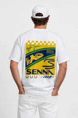 SENNA BRAZIL EDITION | %100 PAMUK SIRT BASKILI HEAVY COTTON PREMIUM KALİTE T-SHIRT (Y352)