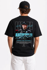 KIMI ANTONELLI MERCEDES | %100 PAMUK SIRT BASKILI HEAVY COTTON PREMIUM KALİTE T-SHIRT (Y359)