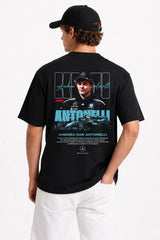 KIMI ANTONELLI MERCEDES | %100 PAMUK SIRT BASKILI HEAVY COTTON PREMIUM KALİTE T-SHIRT (Y359)