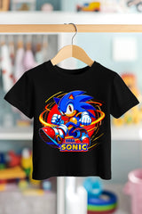 KİRPİ SONİC SEGA | %100 PAMUK PREMIUM KALİTE ÇOCUK TİŞÖRTÜ (C117)