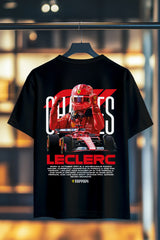 CHARLES LECLERC FERRARI | %100 PAMUK SIRT BASKILI HEAVY COTTON PREMIUM KALİTE T-SHIRT (Y361)