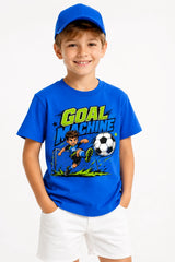 GOAL MACHINE | %100 PAMUK PREMIUM KALİTE ÇOCUK TİŞÖRTÜ (C506)