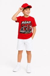 ROAD KING | %100 PAMUK PREMIUM KALİTE ÇOCUK TİŞÖRTÜ (C508)