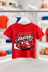 SPEED FASTER | %100 PAMUK PREMIUM KALİTE ÇOCUK TİŞÖRTÜ (C511)