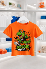 ROAR MODE ON | %100 PAMUK PREMIUM KALİTE ÇOCUK TİŞÖRTÜ (C515)