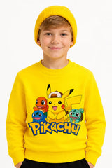 Pikachu and Friends | Sweatshirt | Erkek Çocuk (CSW108)