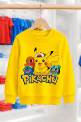 Pikachu and Friends | Sweatshirt | Erkek Çocuk (CSW108)