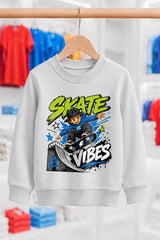 Skate Vibes | Sweatshirt | Erkek Çocuk (CSW504)