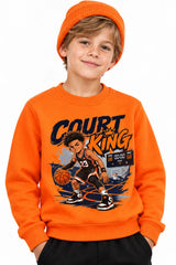 Basketball King | Sweatshirt | Erkek Çocuk (CSW505)