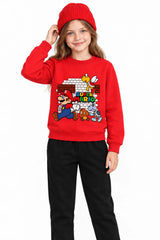 Super Mario Bricks | Sweatshirt | Kız Çocuk (CSW130)
