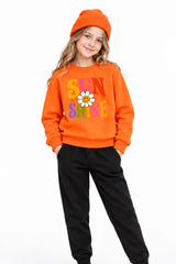 Sun Shine | BL Sweatshirt | Kız Çocuk (CSW516)