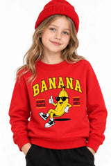 Banana | BL Sweatshirt | Kız Çocuk (CSW524)