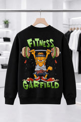 Fitness Garfield | BL Sweatshirt | Kadın (YSW377)