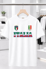 ITALIA | %100 PAMUK HEAVY COTTON PREMIUM KALİTE T-SHIRT (Y508)