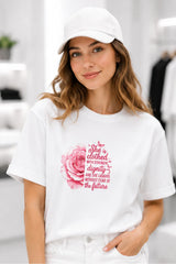 ROSE ART | %100 PAMUK HEAVY COTTON PREMIUM KALİTE T-SHIRT (Y514)
