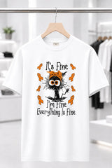 EVERYTHING IS FINE | %100 PAMUK HEAVY COTTON PREMIUM KALİTE T-SHIRT (Y515)