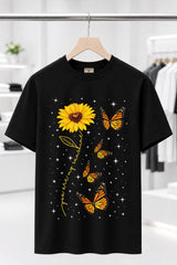 SUNFLOWER ART | %100 PAMUK HEAVY COTTON PREMIUM KALİTE T-SHIRT (Y517)