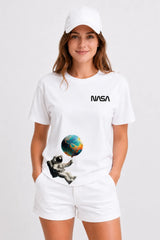 NASA BALLOONWORLD | %100 PAMUK HEAVY COTTON PREMIUM KALİTE T-SHIRT (Y063)