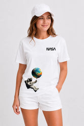 NASA BALLOONWORLD | %100 PAMUK HEAVY COTTON PREMIUM KALİTE T-SHIRT (Y063)