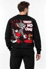 Trust No One Tom Jerry | Eşofman Takımı | Erkek (YET368)