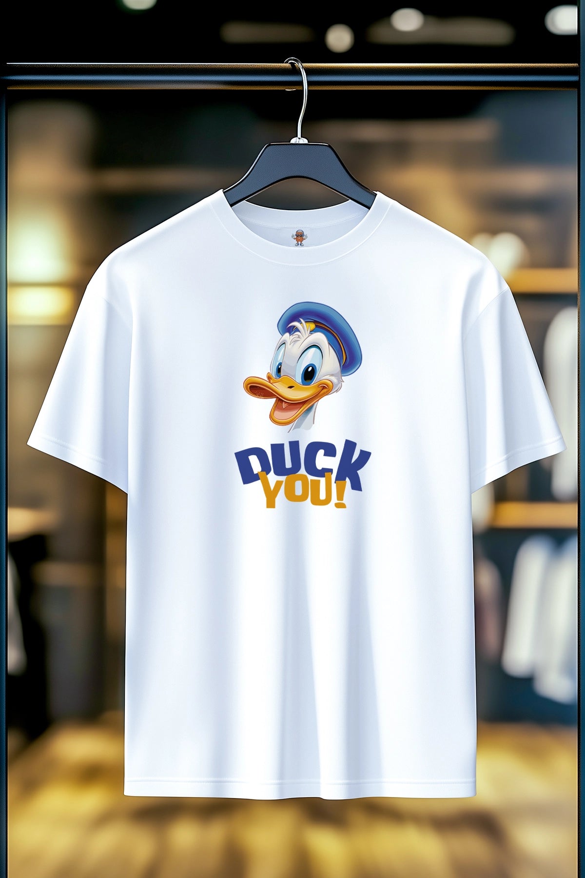 DUCK YOU | %100 PAMUK HEAVY COTTON PREMIUM KALİTE T-SHIRT (Y033)