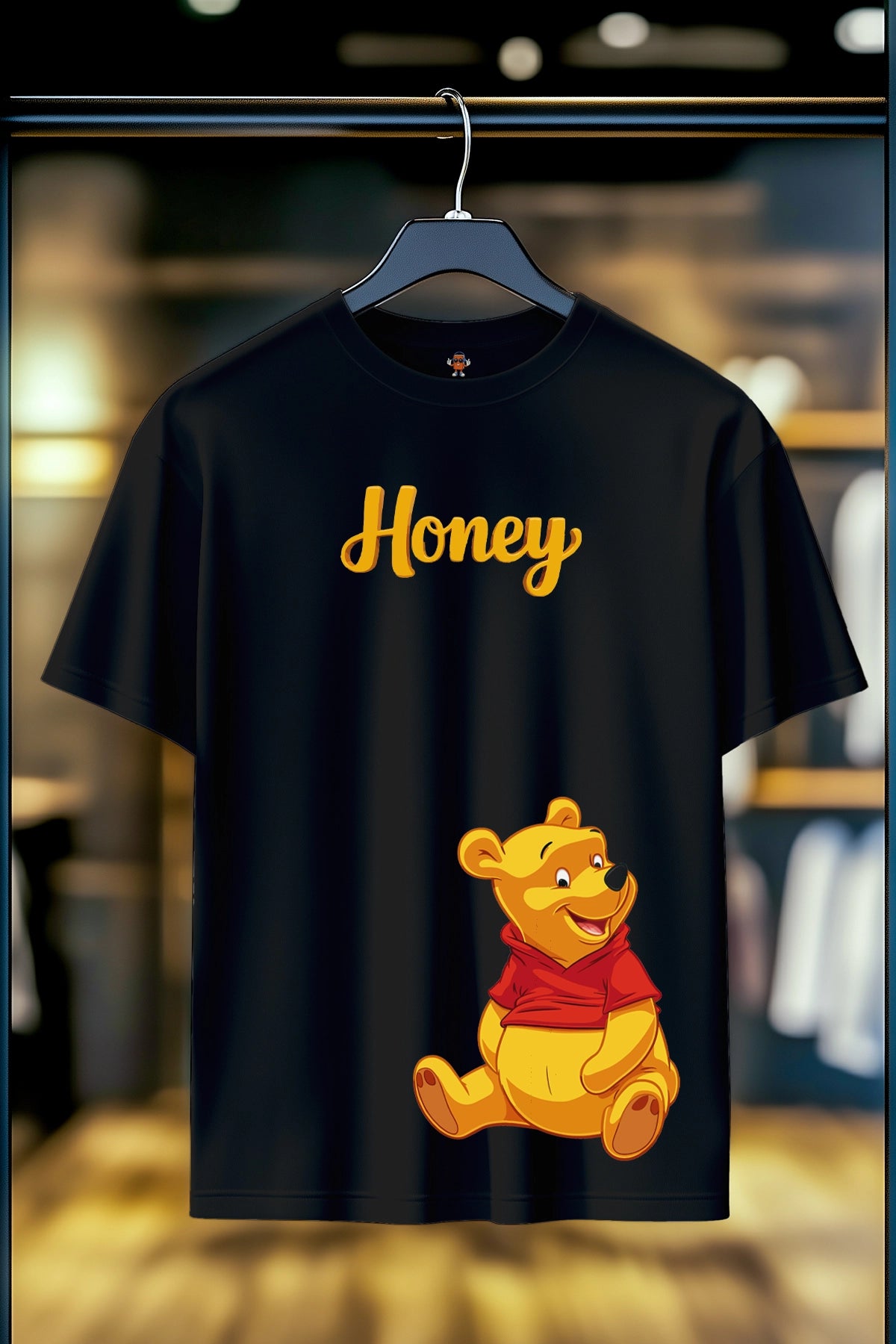 HONEY WINNIE | %100 PAMUK HEAVY COTTON PREMIUM KALİTE T-SHIRT (Y049)