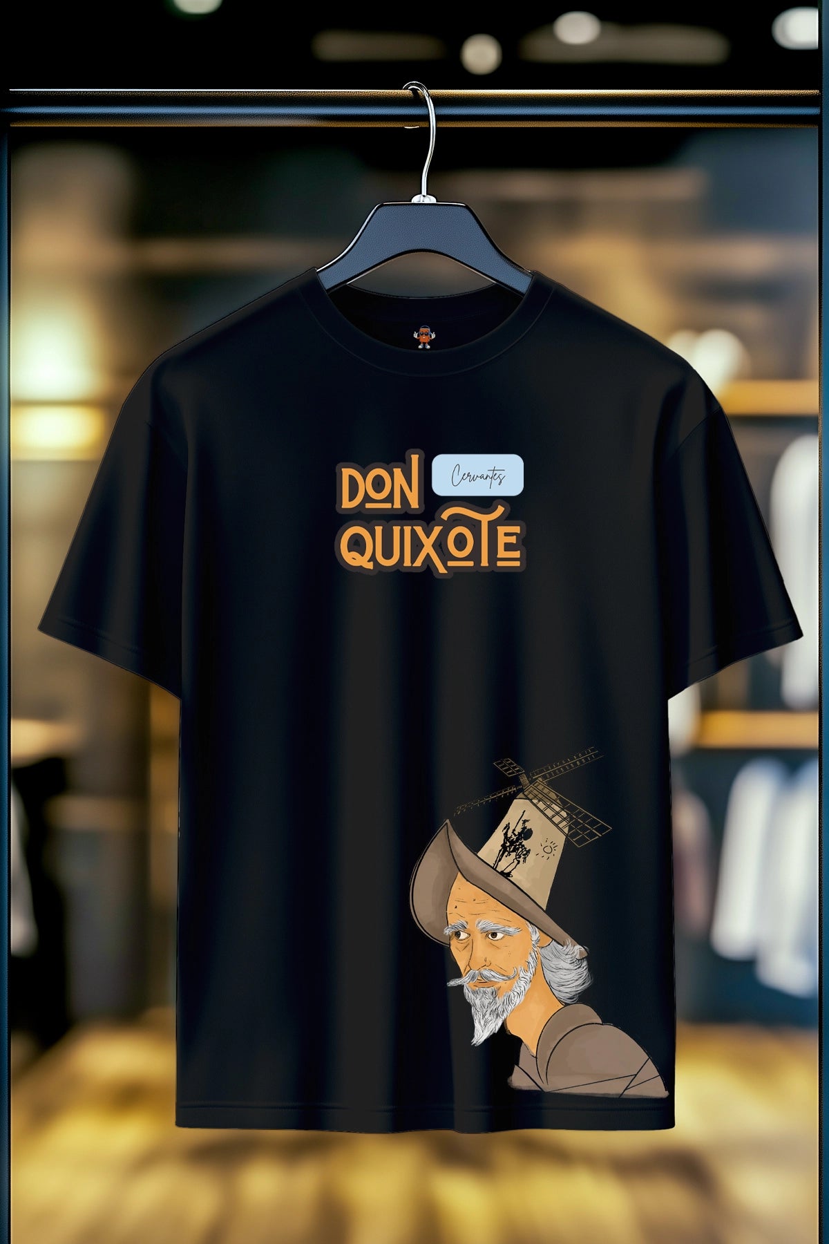 DON KİŞOT - CERVANTES | %100 PAMUK PREMIUM KALİTE T-SHIRT (Y056)