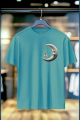 SWING ON THE MOON | %100 PAMUK HEAVY COTTON PREMIUM KALİTE T-SHIRT (Y066)