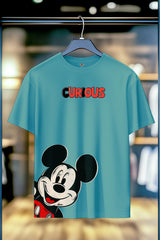 CURIOUS MICKEY | %100 PAMUK PREMIUM KALİTE T-SHIRT (Y069)