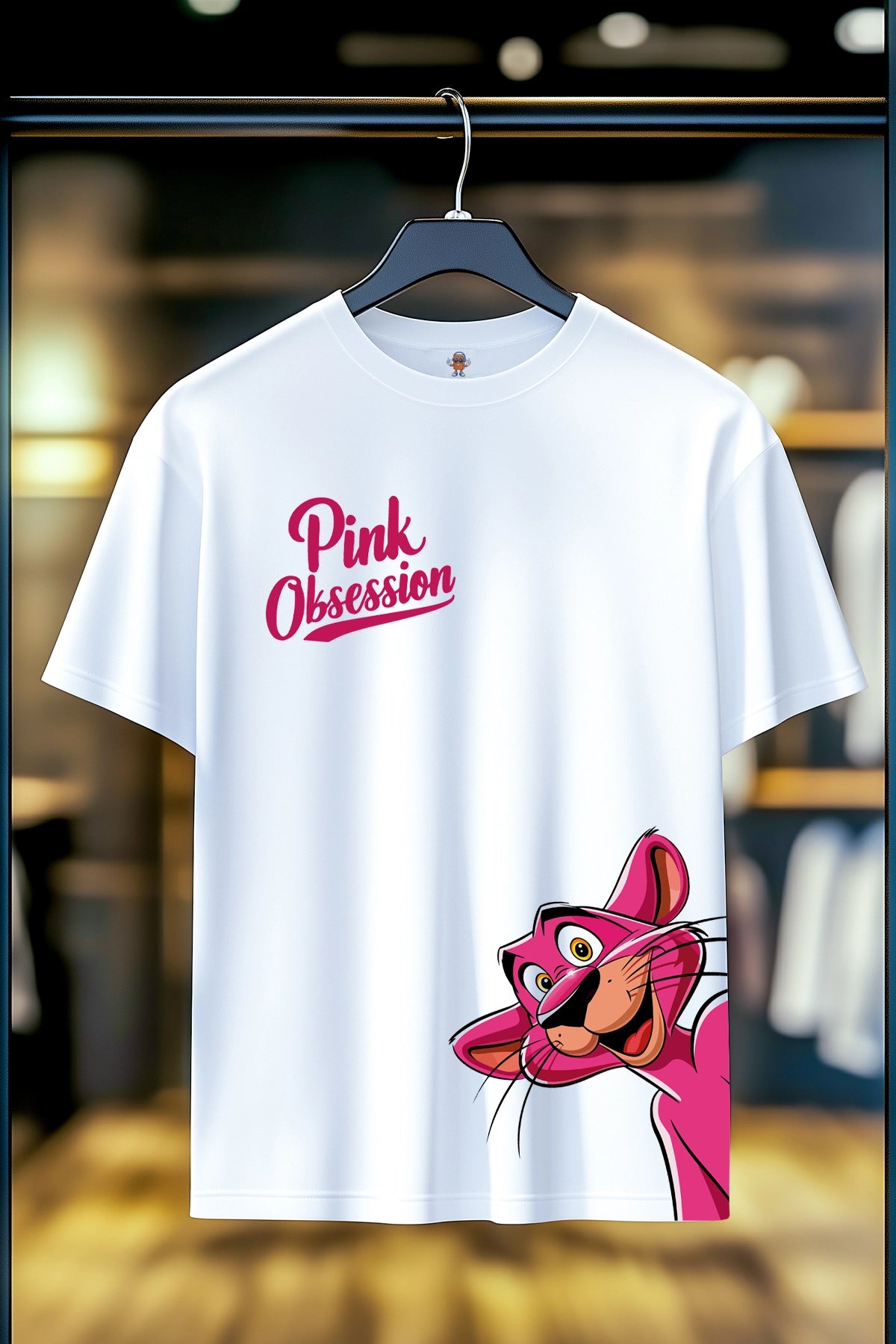 PINK OBSESSION | %100 PAMUK HEAVY COTTON PREMIUM KALİTE KADIN T-SHIRT (Y071)