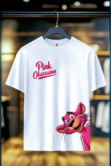 PINK OBSESSION | %100 PAMUK HEAVY COTTON PREMIUM KALİTE KADIN T-SHIRT (Y071)