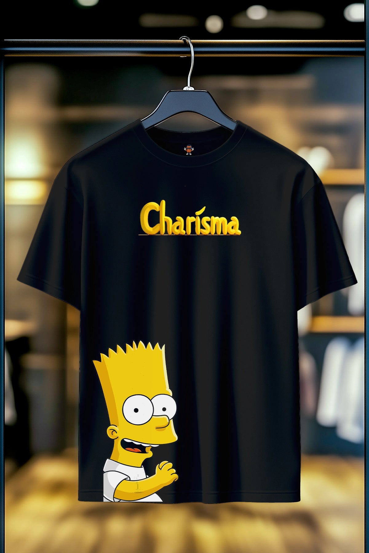 CHARISMA SIMPS | %100 PAMUK PREMIUM KALİTE T-SHIRT (Y073)