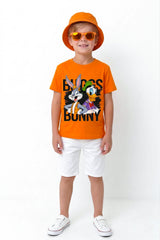 BUGS BUNNY VE DAFY DUCK | %100 PAMUK PREMIUM KALİTE ÇOCUK TİŞÖRTÜ (C110)