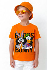 BUGS BUNNY VE DAFY DUCK | %100 PAMUK PREMIUM KALİTE ÇOCUK TİŞÖRTÜ (C110)