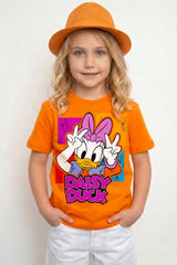 DAISY DUCK | %100 PAMUK PREMIUM KALİTE ÇOCUK TİŞÖRTÜ (C127)
