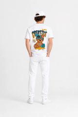 SMILE CREATIVE | SIRT BASKILI %100 PAMUK HEAVY COTTON PREMIUM KALİTE T-SHIRT (Y317)