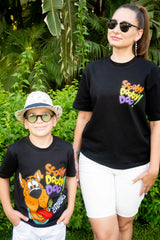 SCOOBY DOO | SIRT BASKILI %100 PAMUK HEAVY COTTON PREMIUM KALİTE T-SHIRT (Y323)