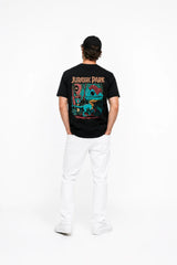 JURASSIC PARK THE LOST WORLD | SIRT BASKILI %100 PAMUK HEAVY COTTON PREMIUM KALİTE T-SHIRT (Y328)