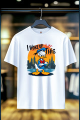 SLEEPY DUCK | %100 PAMUK HEAVY COTTON PREMIUM KALİTE T-SHIRT (Y332)